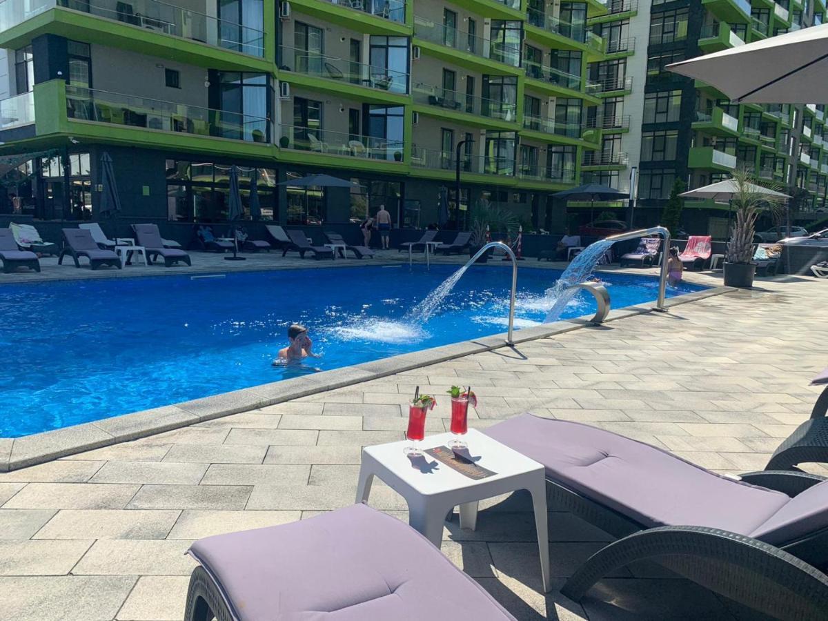 Apartament Rebeca Lux By Alezzi Beach Resort Năvodari Kültér fotó
