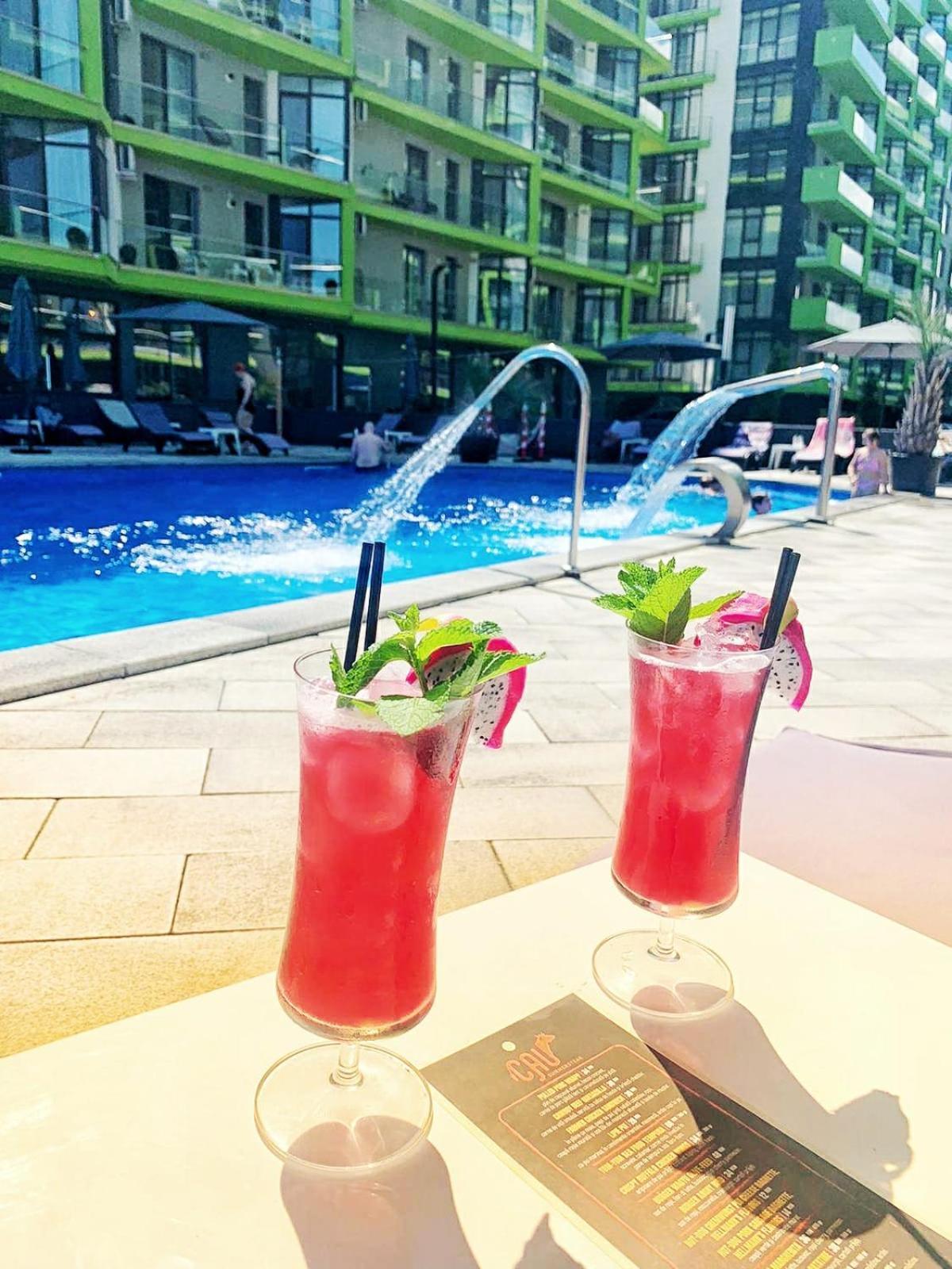 Apartament Rebeca Lux By Alezzi Beach Resort Năvodari Kültér fotó